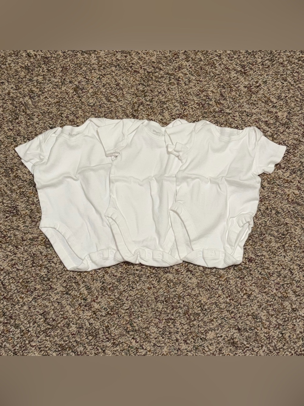 Boys girls infant size 9-12 months Baby One-Piece Bodysuits - Pack of 3 bundle